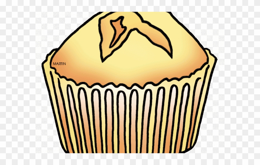 Five Clipart Blueberry Muffin - Png Download