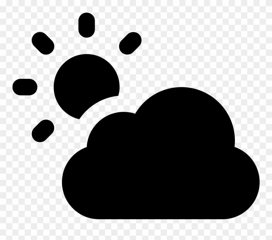 Free Mostly Sunny Icon Clipart