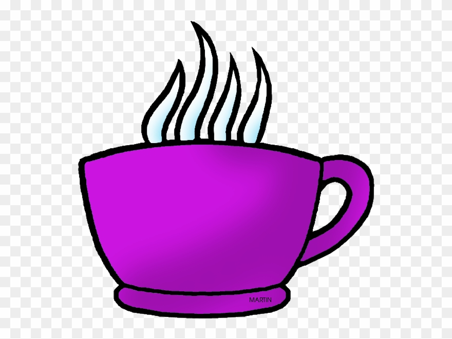 Teacup Clipart Purple - Png Download