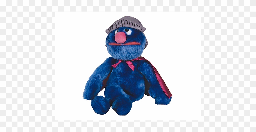 Sesame Street Super Grover Medium Plush Doll Clipart