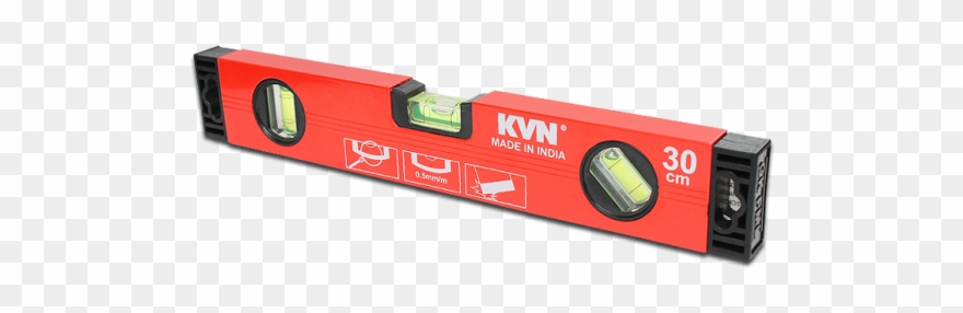 Spirit Levels 30cm, 3 Vials, With Magnetic Base Clipart