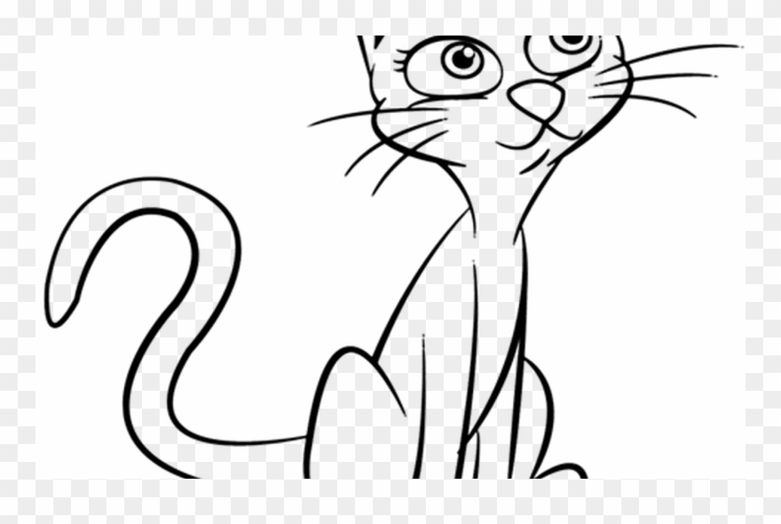 Gato Delgado Clipart