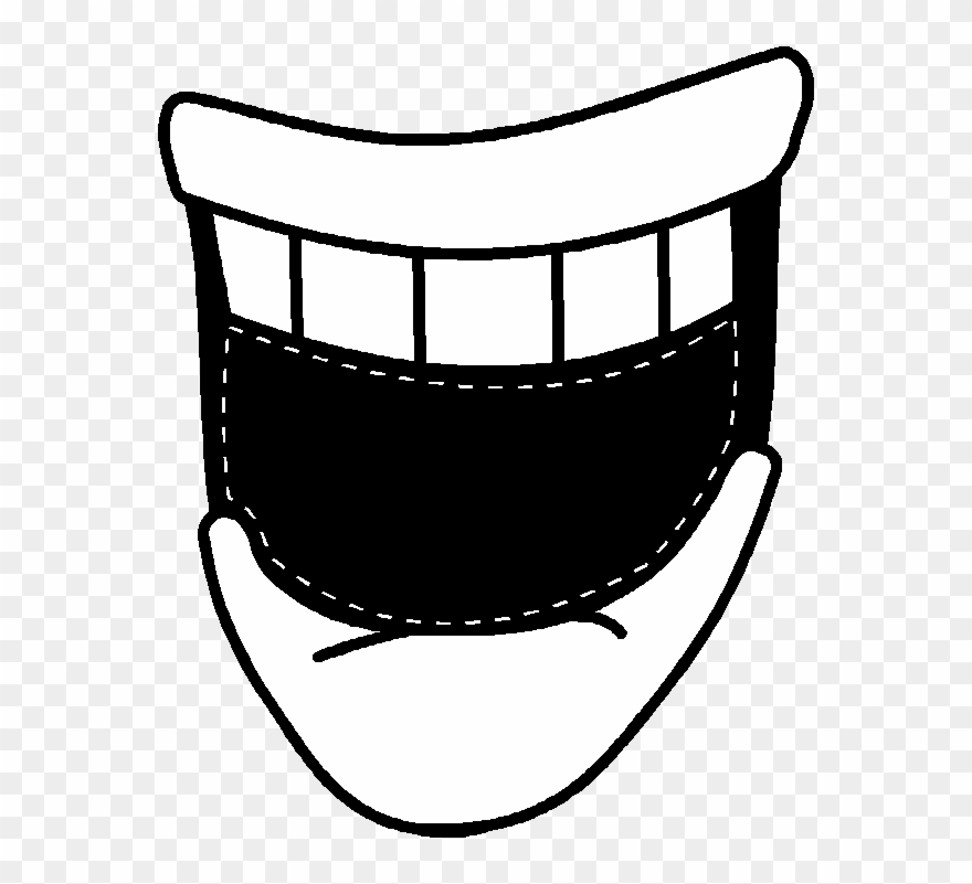 Yucky Teeth Clipart Black And White