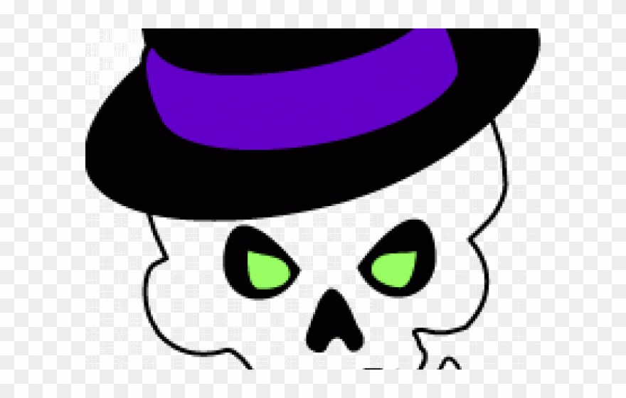 Skeleton Head Clipart Child Friendly - Png Download