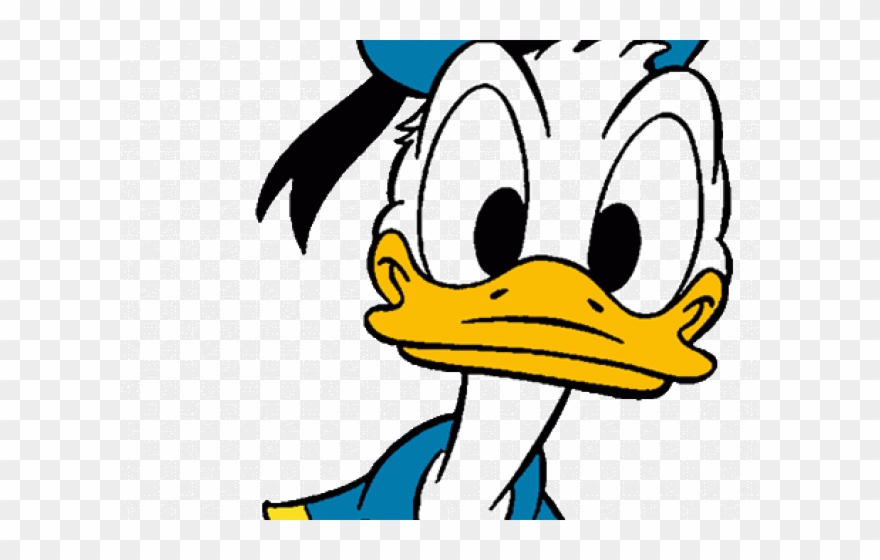 Donald Duck Clipart Happy - Png Download