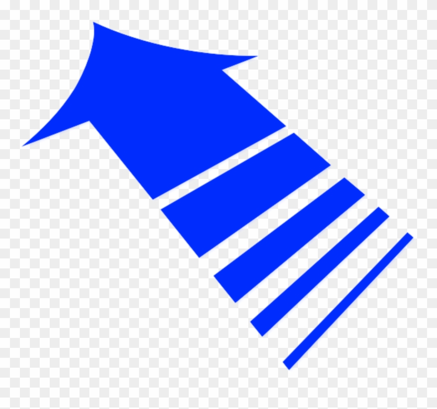 Arrow Blue Business Left Here Png Image Clipart