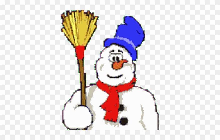 Animated Clipart Snowman - Png Download