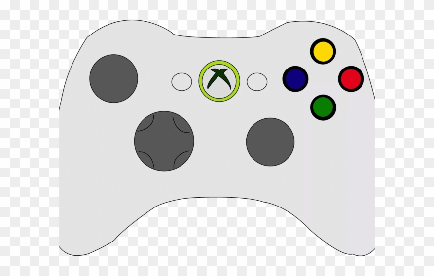 Video Game Clipart Xbox Symbol - Png Download