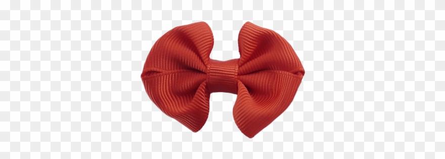 Lazo Mediano Doble Hecho A Mano En Cinta De Grosgrain, Clipart