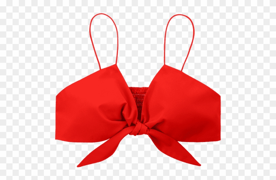 Atrás Camiseta Sin Mangas Con Diseño De Lazo Fruncido Clipart