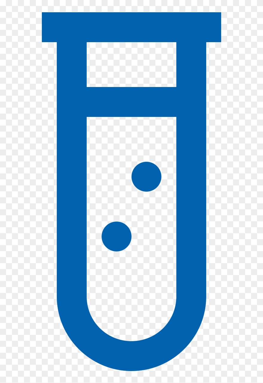 Thin Test Tube Icon Clipart