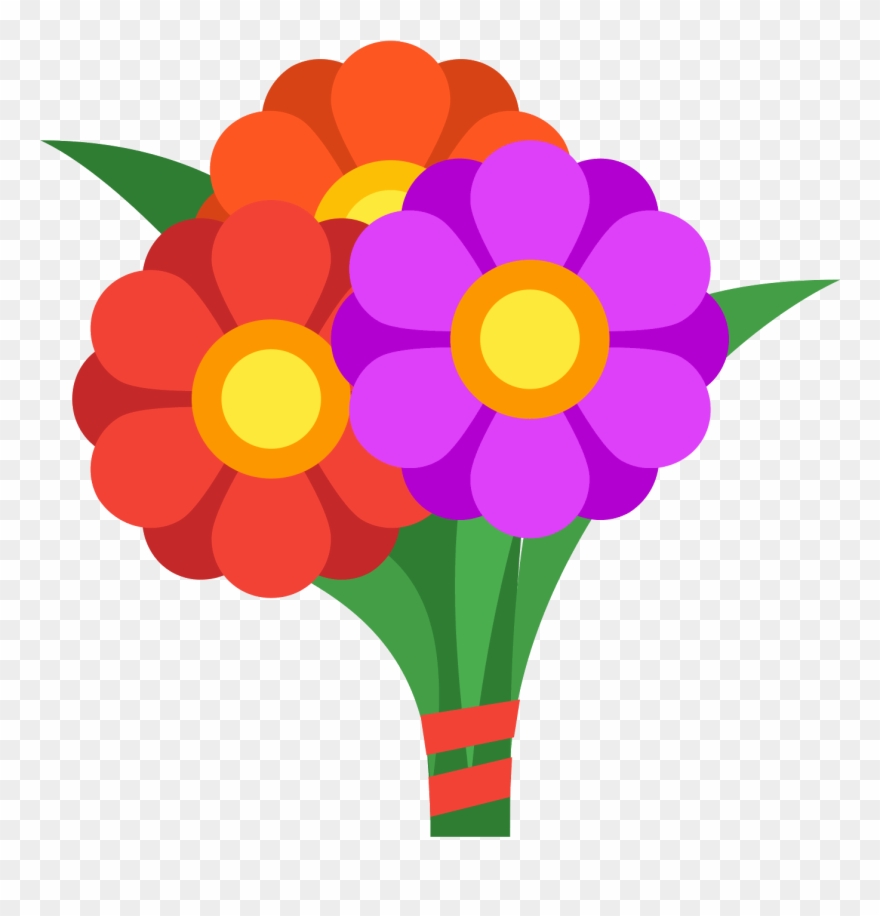 Flower Bouquet Icon Clipart
