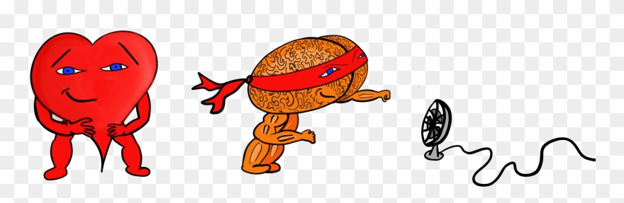 Adventures Of Superbrain A Humorous Study Of The Relationship Clipart