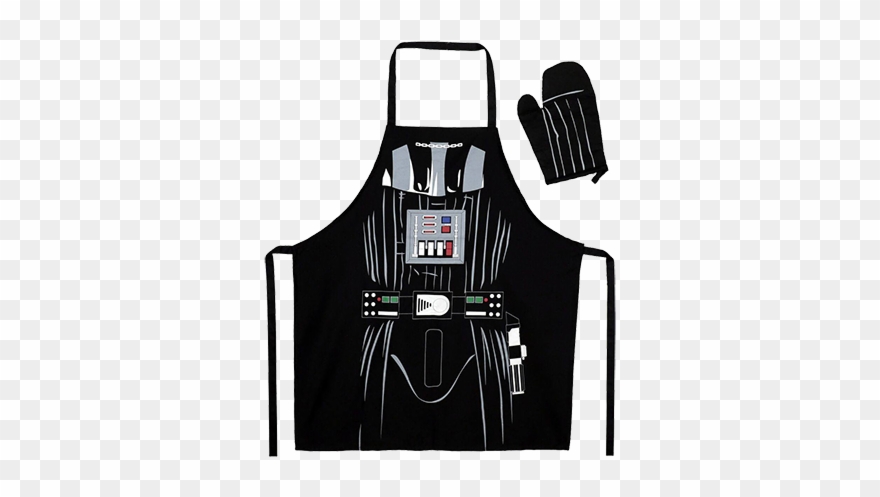 Star Wars Cooking Apron With Oven Mitt Darth Vader Clipart