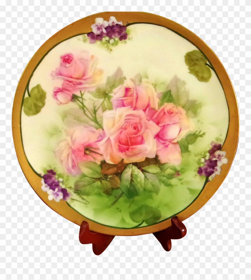 19th Century Royal Vienna Turn Austria Hand Painted Clipart