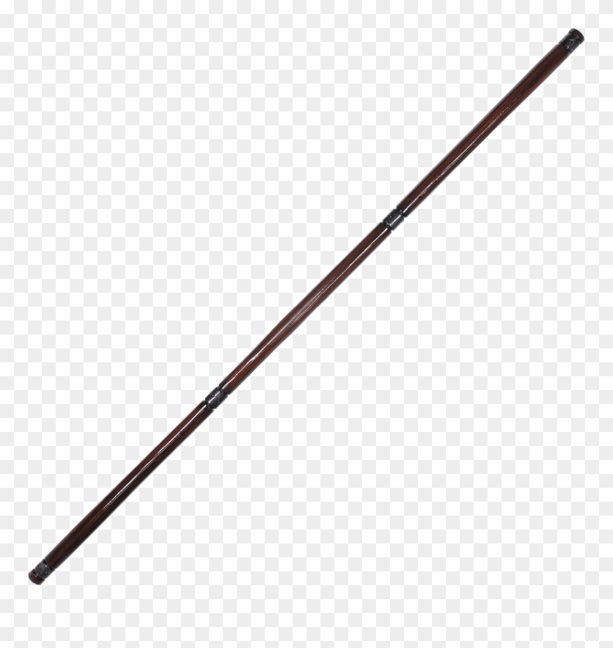 Larp Wood Staff Clipart