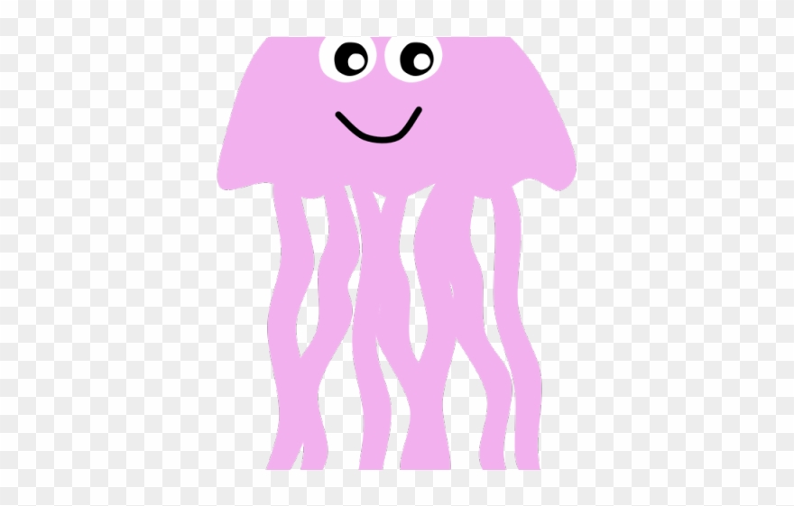 Jellyfish Clipart Red Jellyfish - Png Download