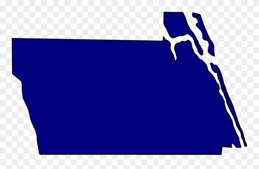 A Collection Of Simplified Outline Maps Of Martin County Clipart