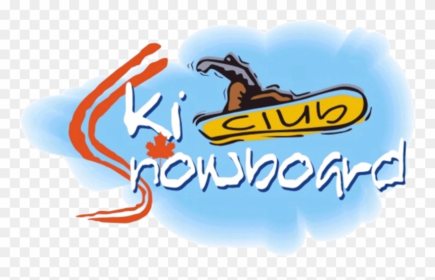 Activities And Clubs Ski Club Ski Resort Logos Blue Clipart