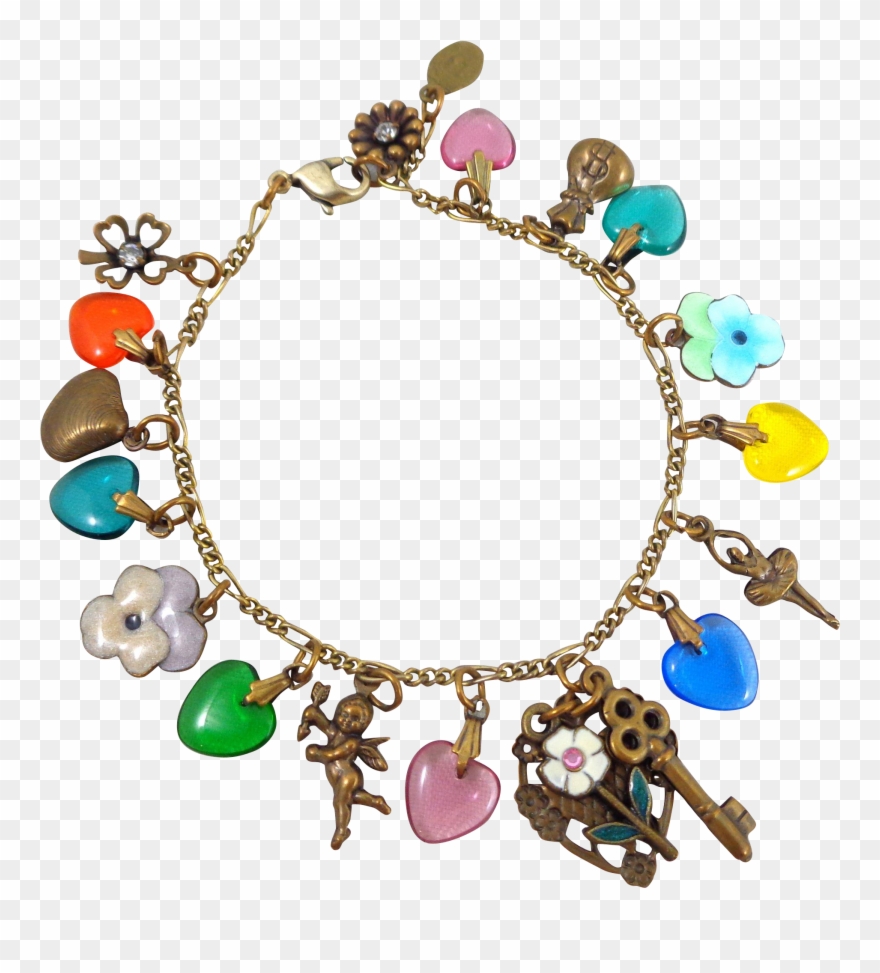 Vintage Anne Koplik 19 Glass Hearts Enamel Pansies Clipart