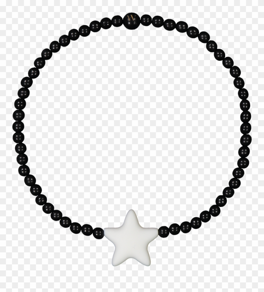 W Wood Lasten Tähtikaulakoru / Necklace Clipart