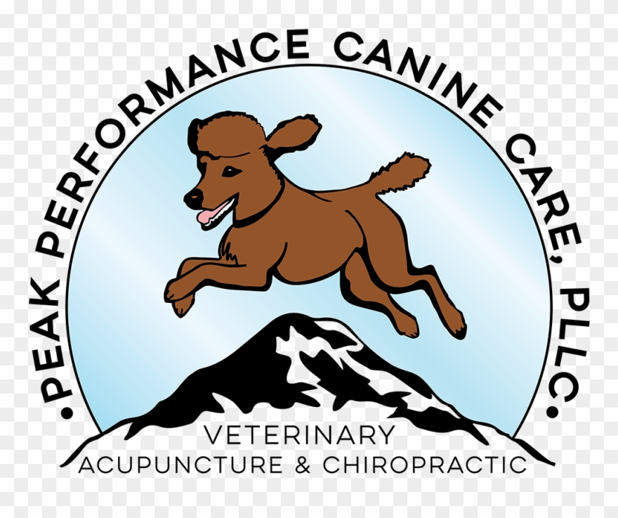 Peak Performance Canine Care Logo Clipart