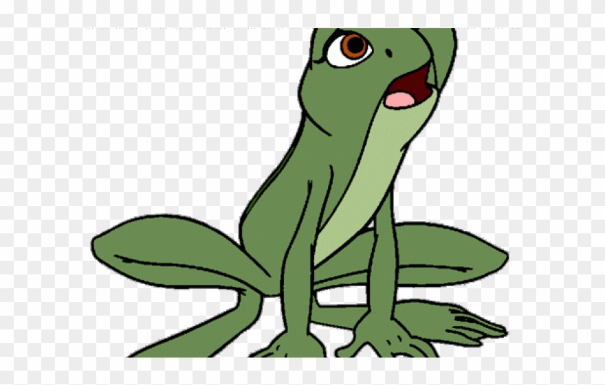 Green Frog Clipart Real Frog - Png Download