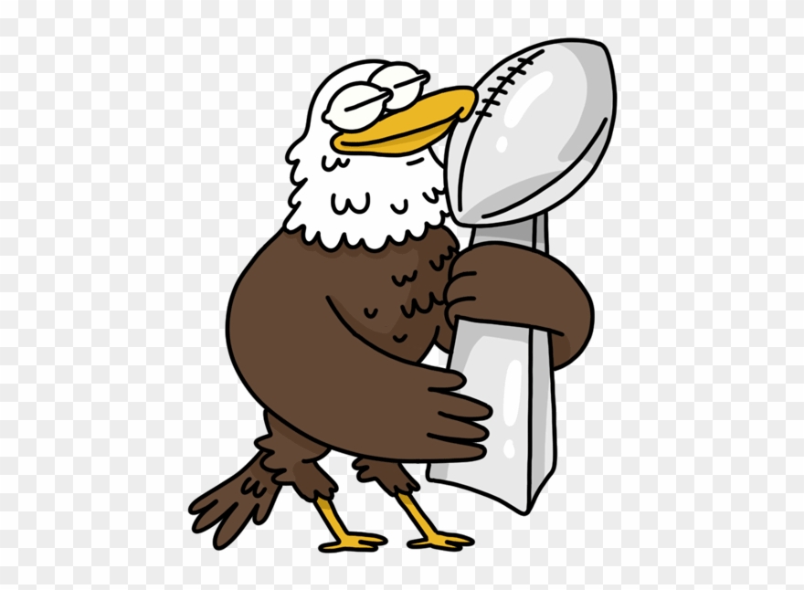 Event Superbowl2018 Eaglekissingtrophy Transparent Clipart