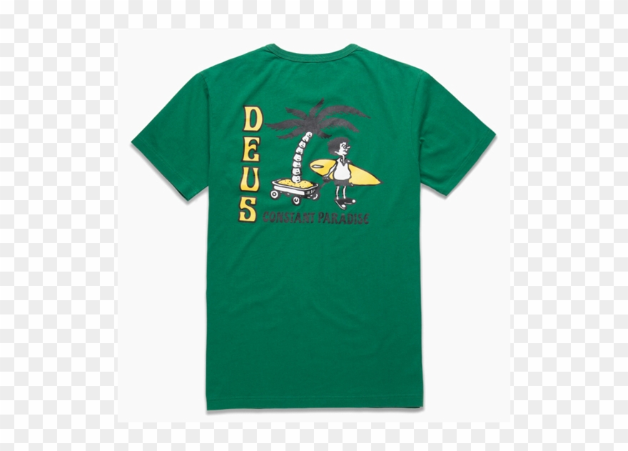 Deus Ex Machina T-shirt Paradise Green Clipart