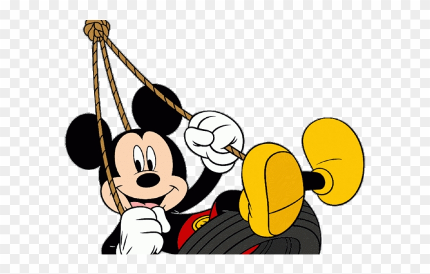 Tire Swing Clipart Rubber - Png Download