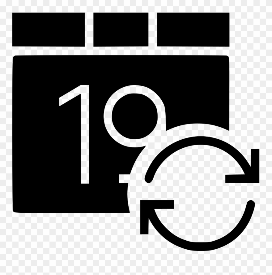 Sync Calendar Svg Png Icon Free Download Clipart