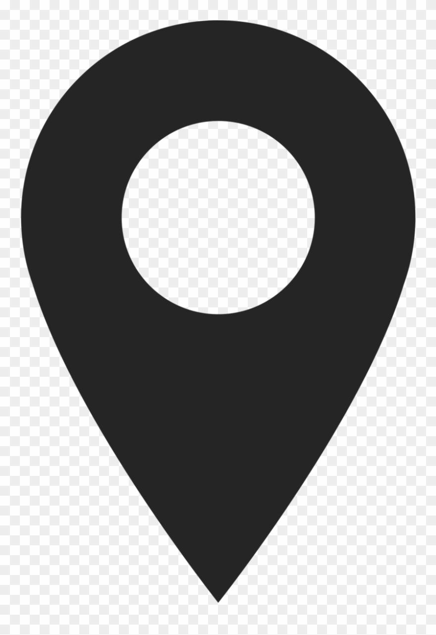 Location Icon White Transparent Babaimage Clipart