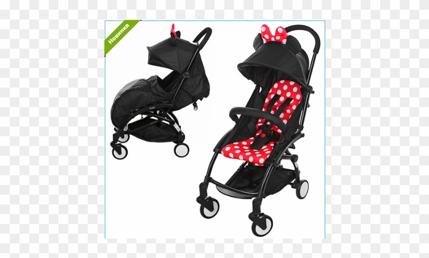 Прогулочная Коляска Baby Yoga M 3548 2 3, Минни Маус Clipart