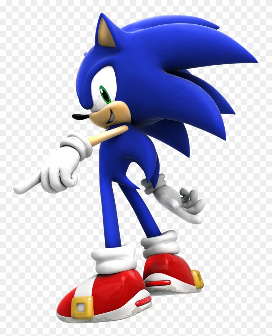 Sexy Sonic The Hedgehog Clipart