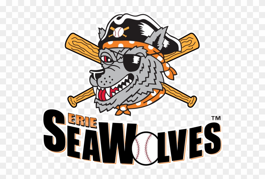 Erie Seawolves Primary Logo Clipart