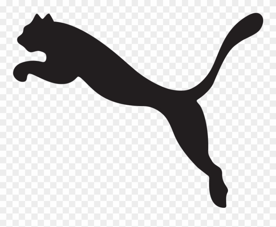 Puma Cat Logo Clipart