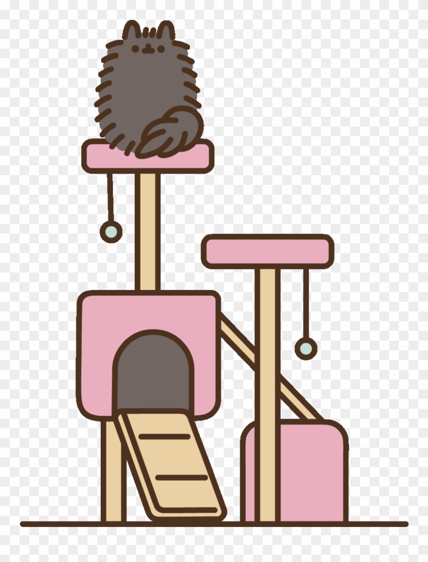 Black Cat Sticker By Pusheen Clipart