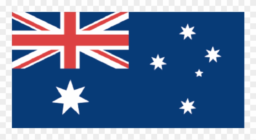 Australian Courtesy Flag Clipart