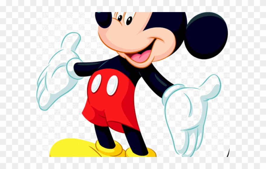 Computer Clipart Mickey Mouse - Png Download