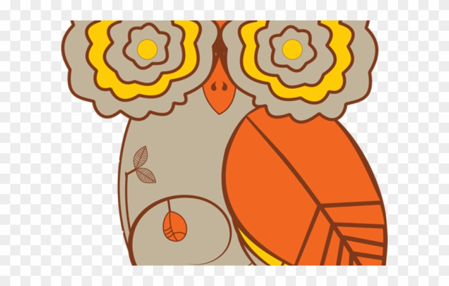 Fall Clipart Owl - Png Download