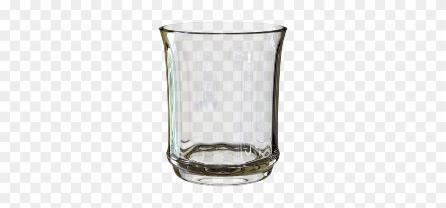 Empty Glass, Transparent Background Clipart