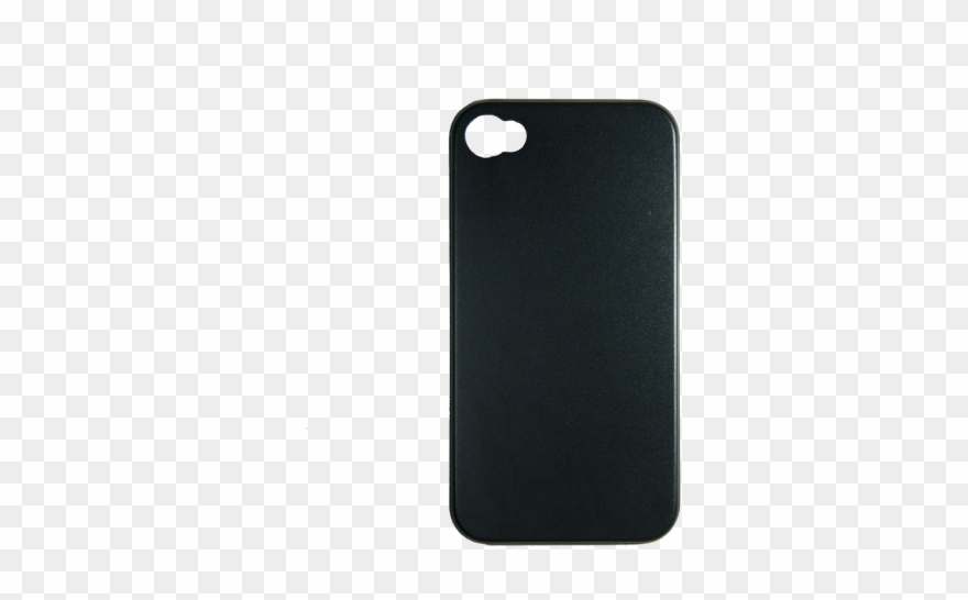 Hull Silicone Gel Iphone 4 And 4 Black Clipart
