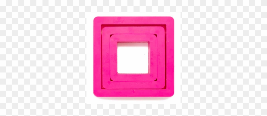 Square Cookie Cutter, 3 Pieces Clipart