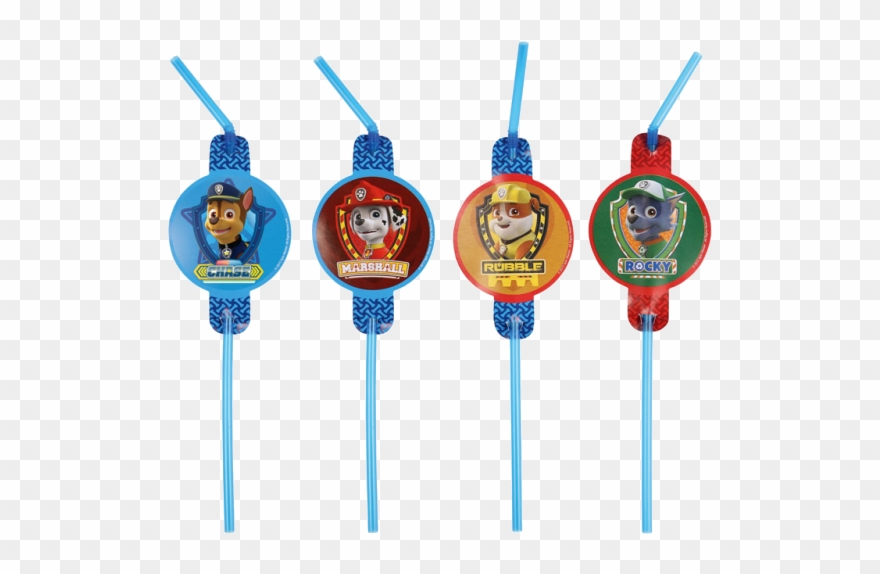 Paw Patrol Sugerør Clipart