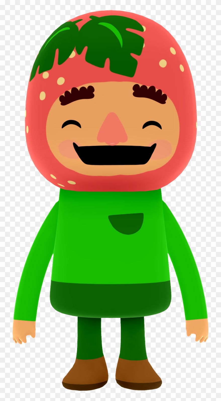 Strawberry Head Clipart