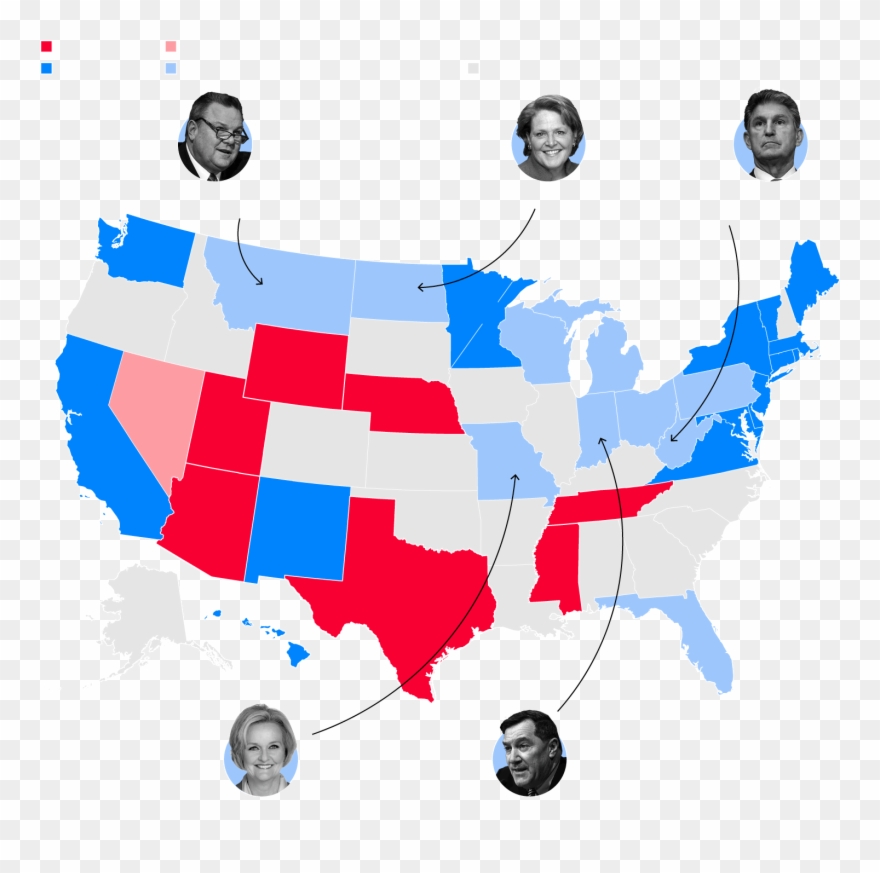 History And Polling Point To Sweeping Democratic House Clipart