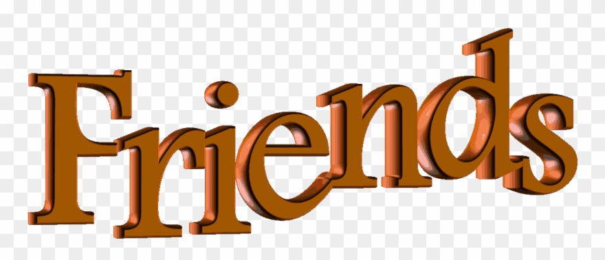 Friends Word Clipart Free Download Best Friends Word - Png Download