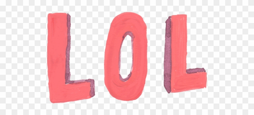 Animated Text Lol Sticker By Leeamerica Clipart