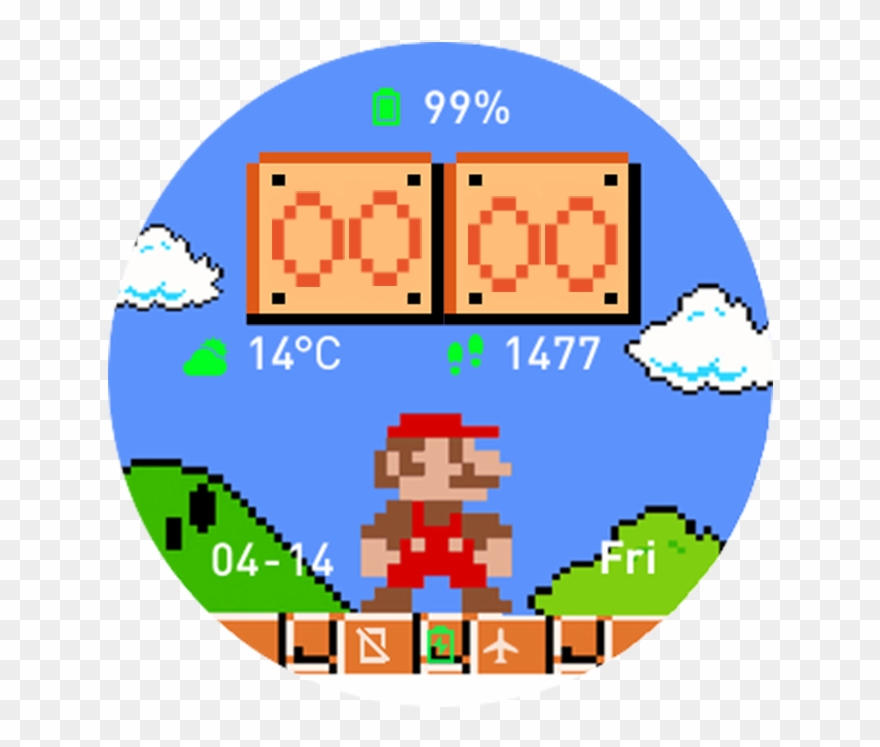 Super Mario Classic Clipart