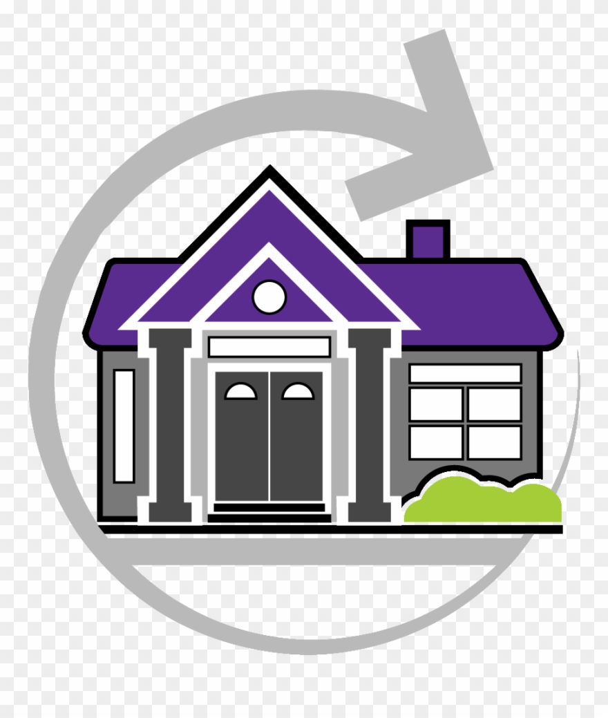 Houses Clipart Animated Gif - Png Download